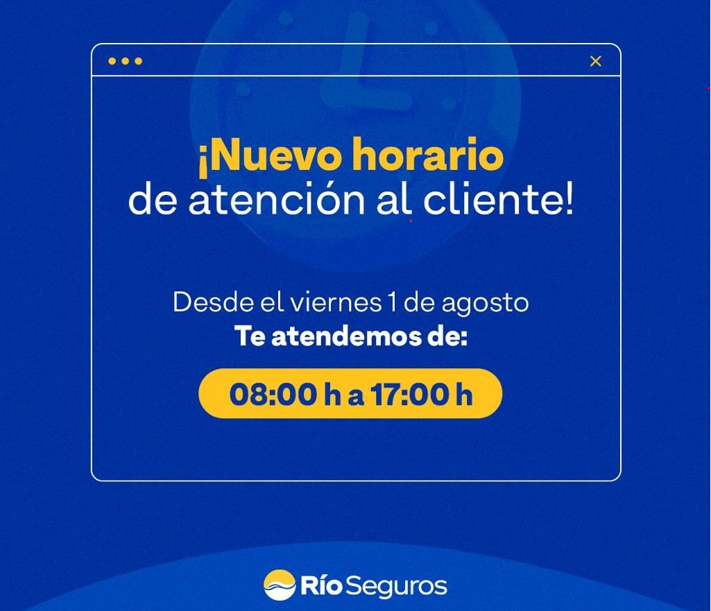 Nuevo Horario de atención